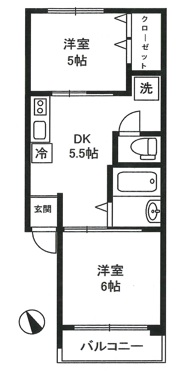新宿第２ローヤルコーポ４０７号室（賃貸）