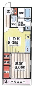 平松マンション１０１号室（賃貸）