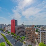 西側バルコニー眺望2